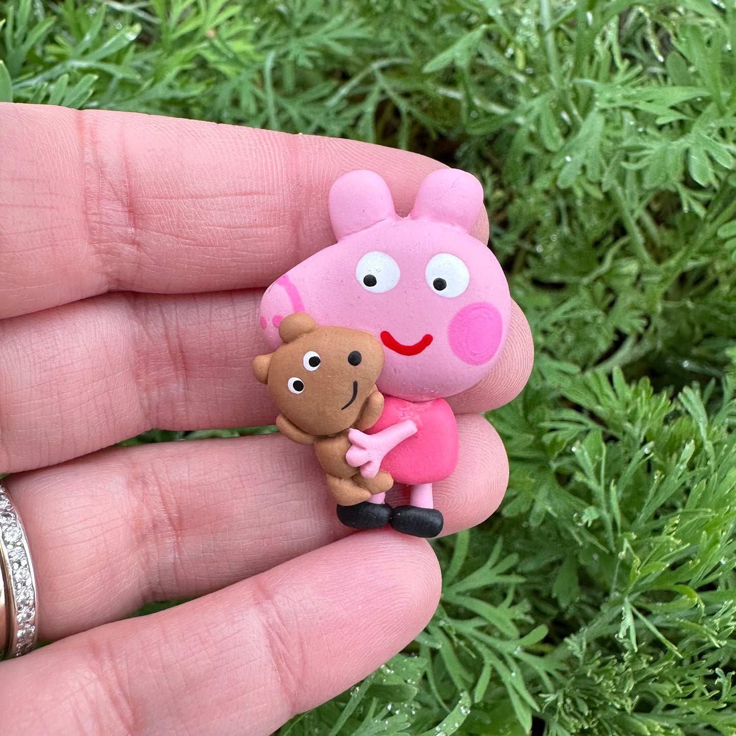 Custom Character Pig Clay Bow