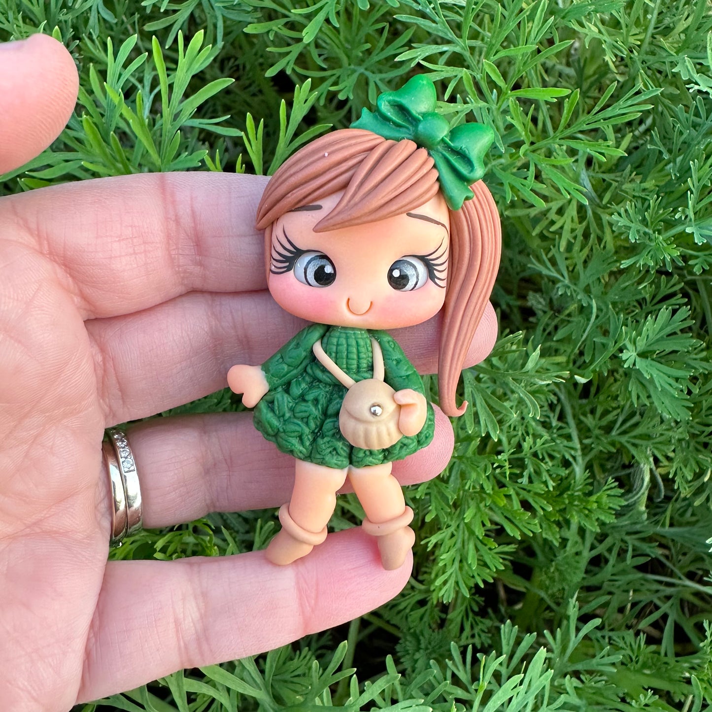 Custom Girl Clay Bow