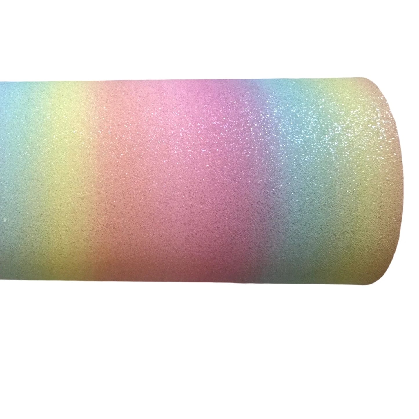 Rainbow Shimmer Suede