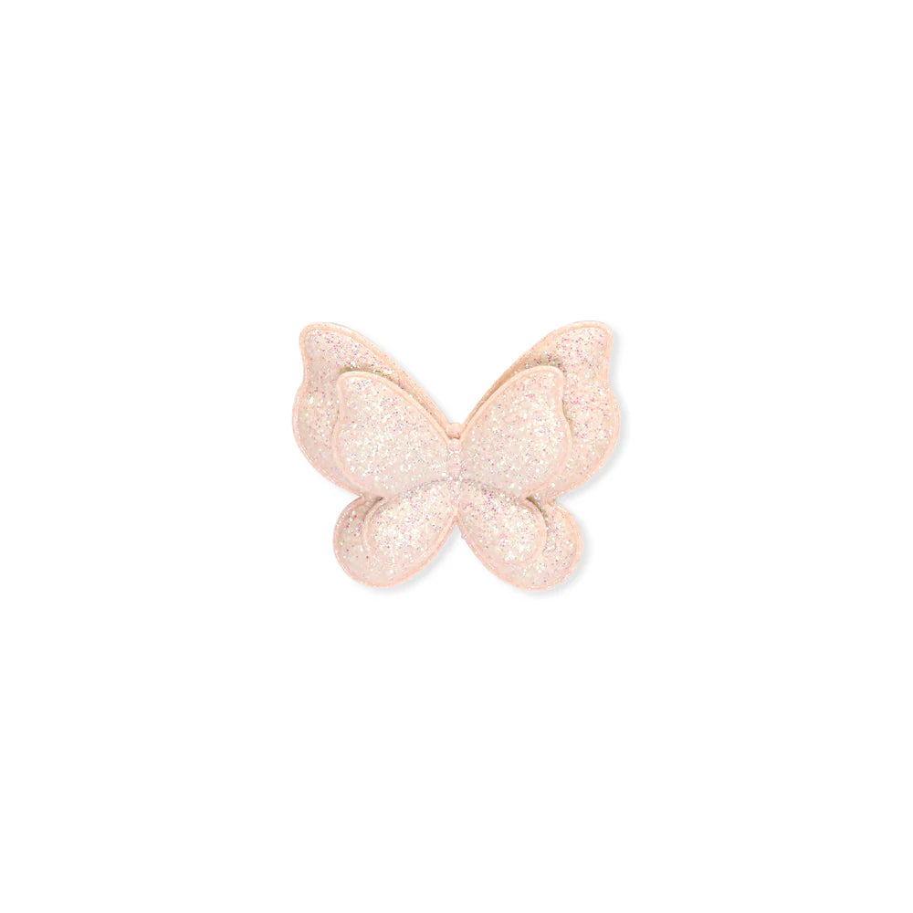 Clip// Blush Champagne Butterfly