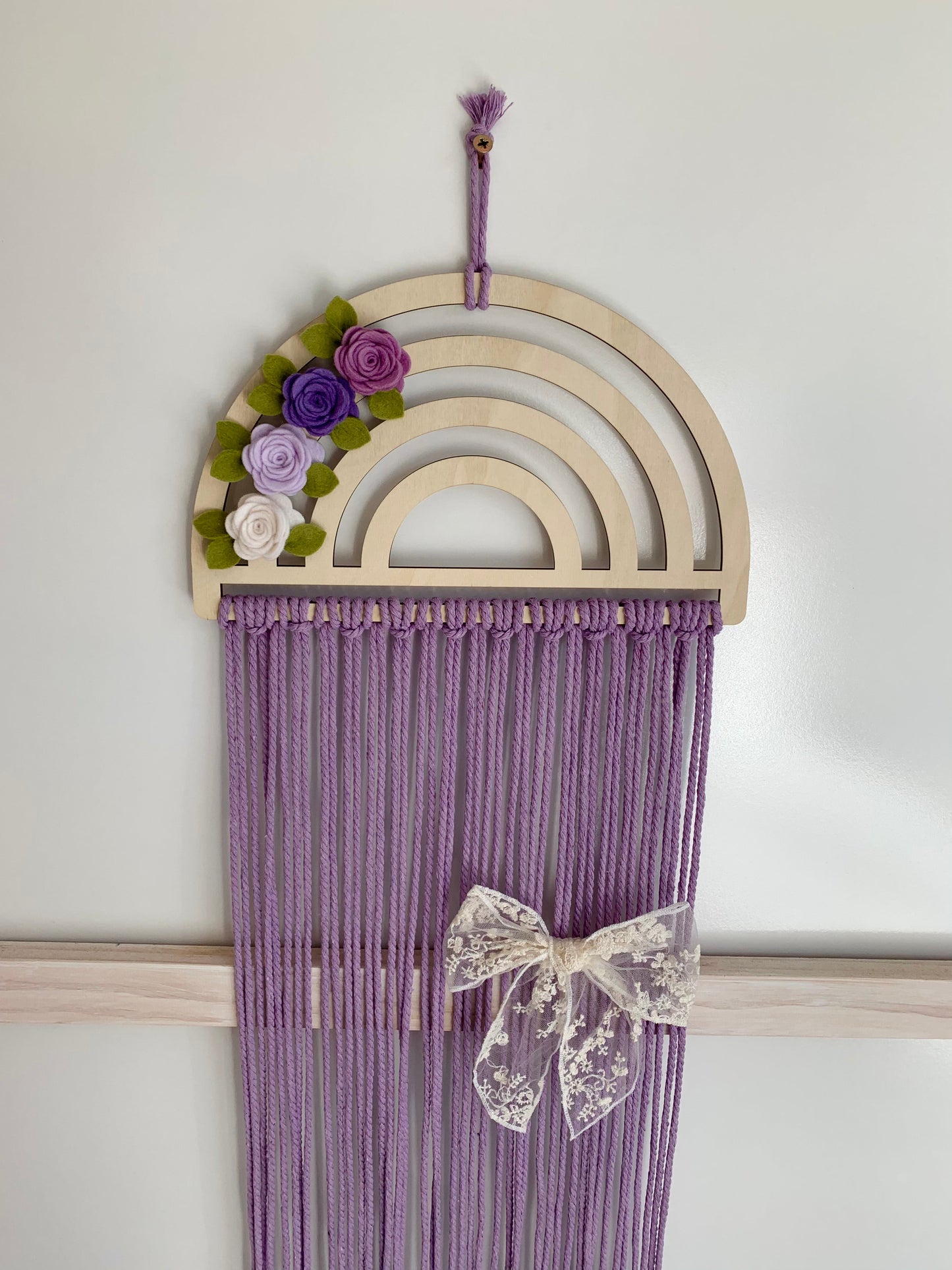 Rainbow Bloom/ Bow Hanger