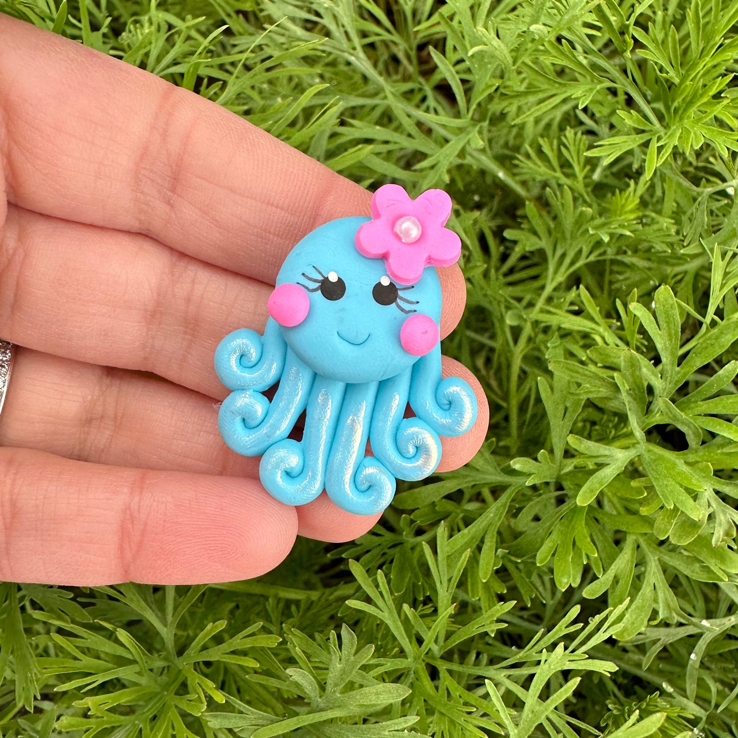 Custom Octopus Clay Bow
