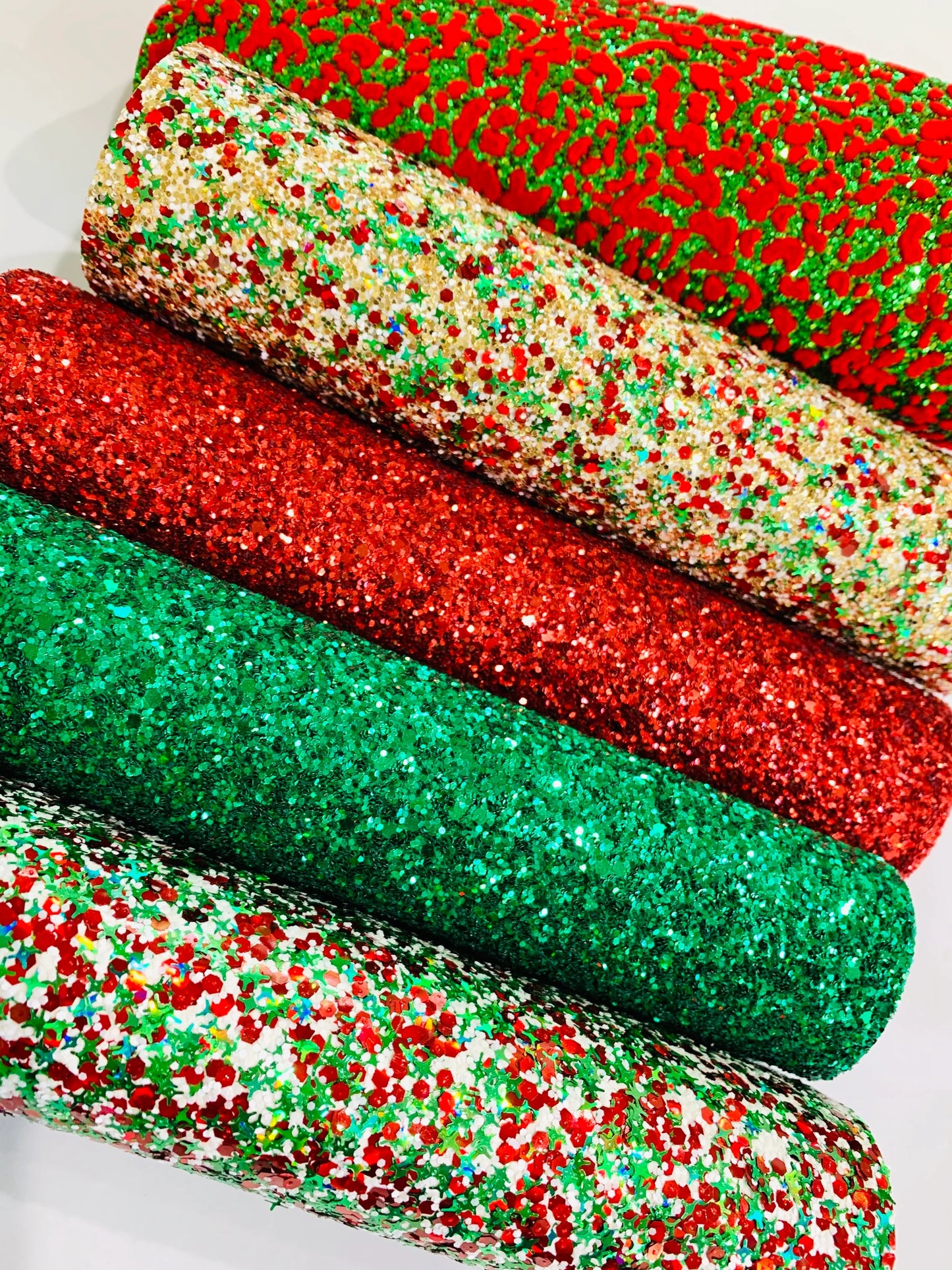 Jingle Bells Gold Chunky Glitter