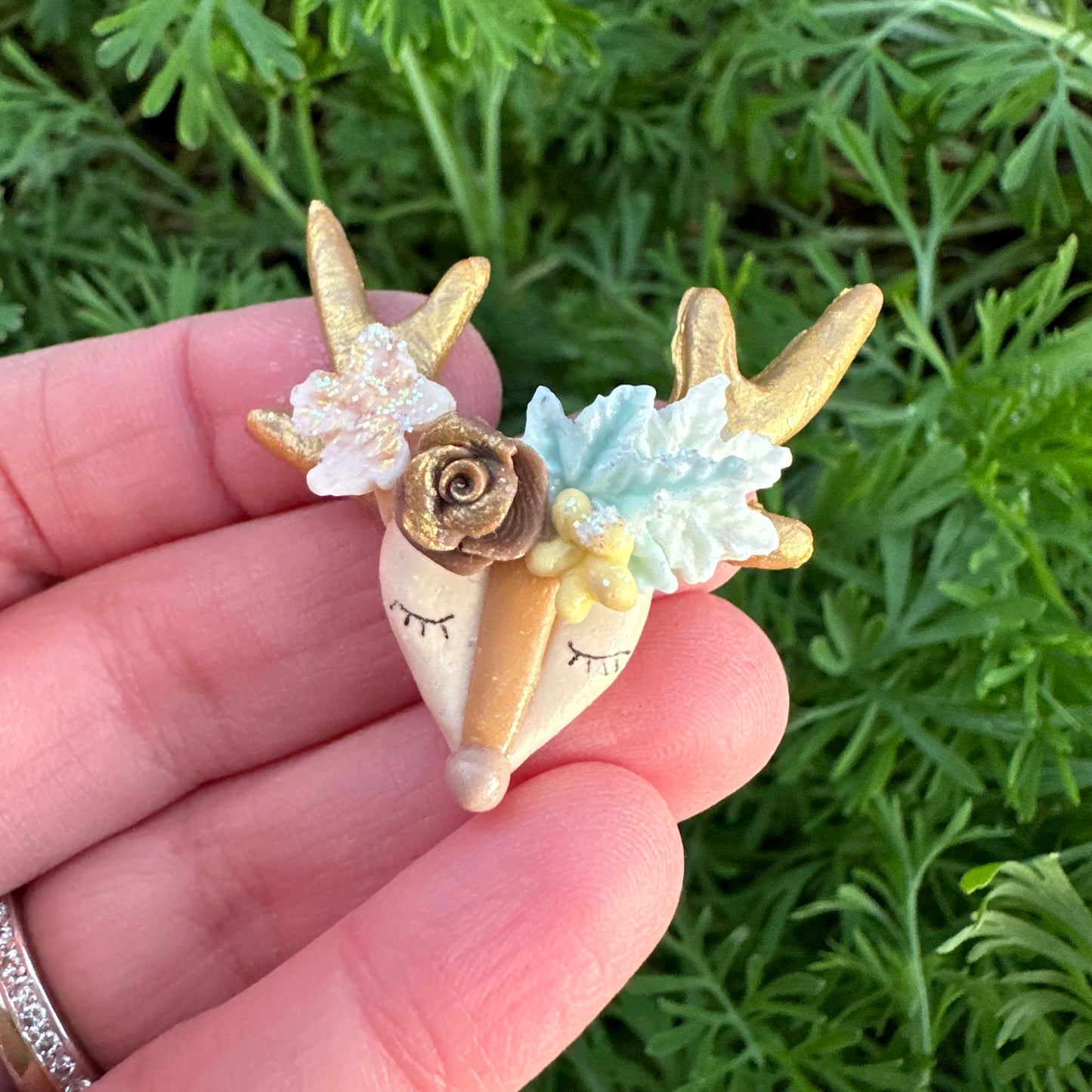Custom Christmas Clay Bow