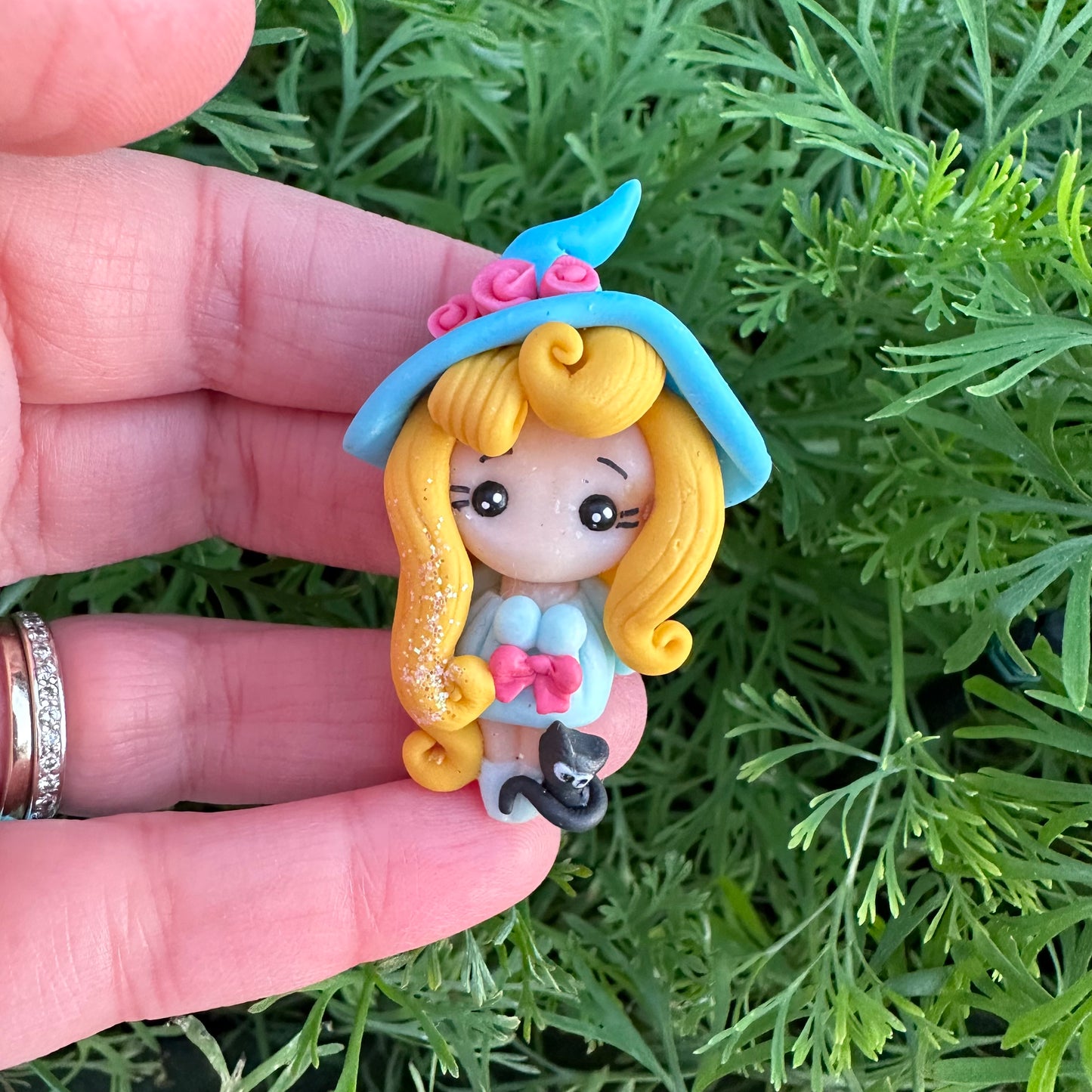 Custom Witch Clay Bow