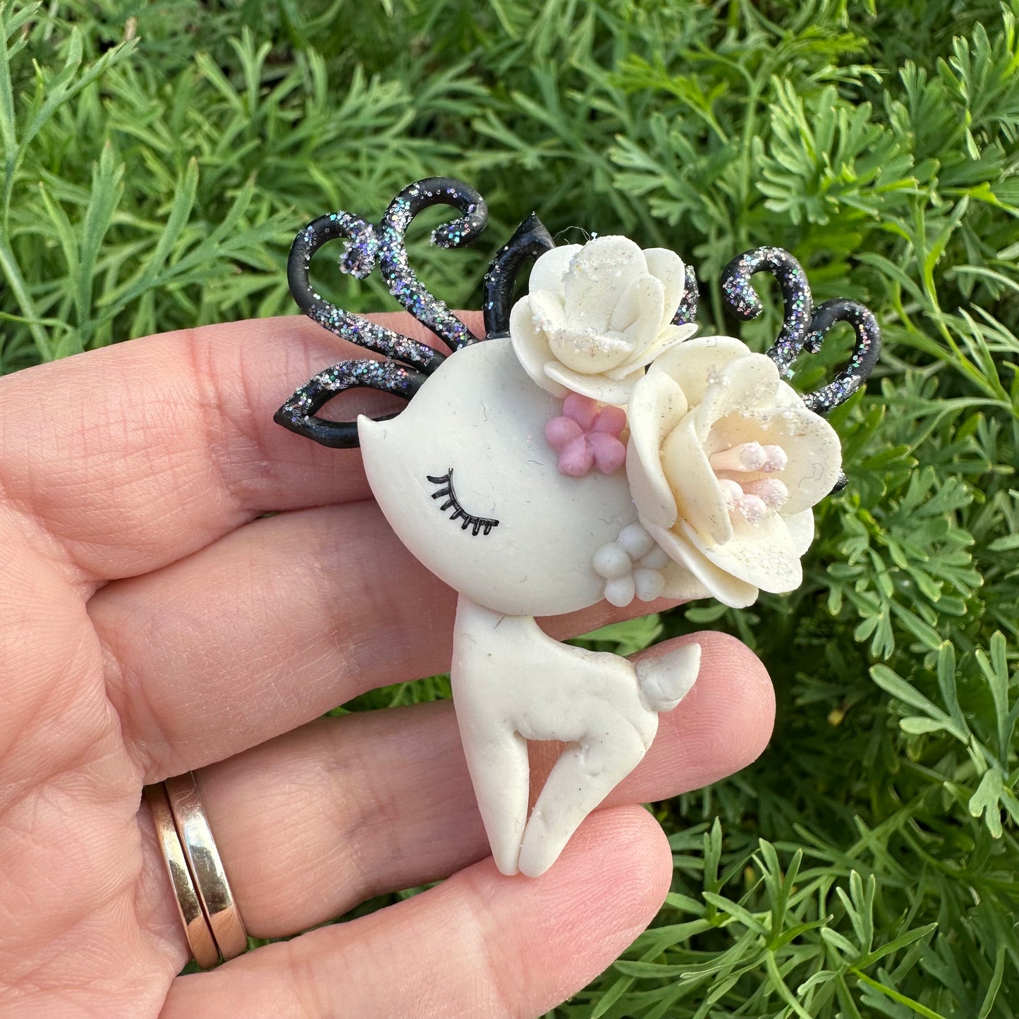 Custom Halloween Clay Bow