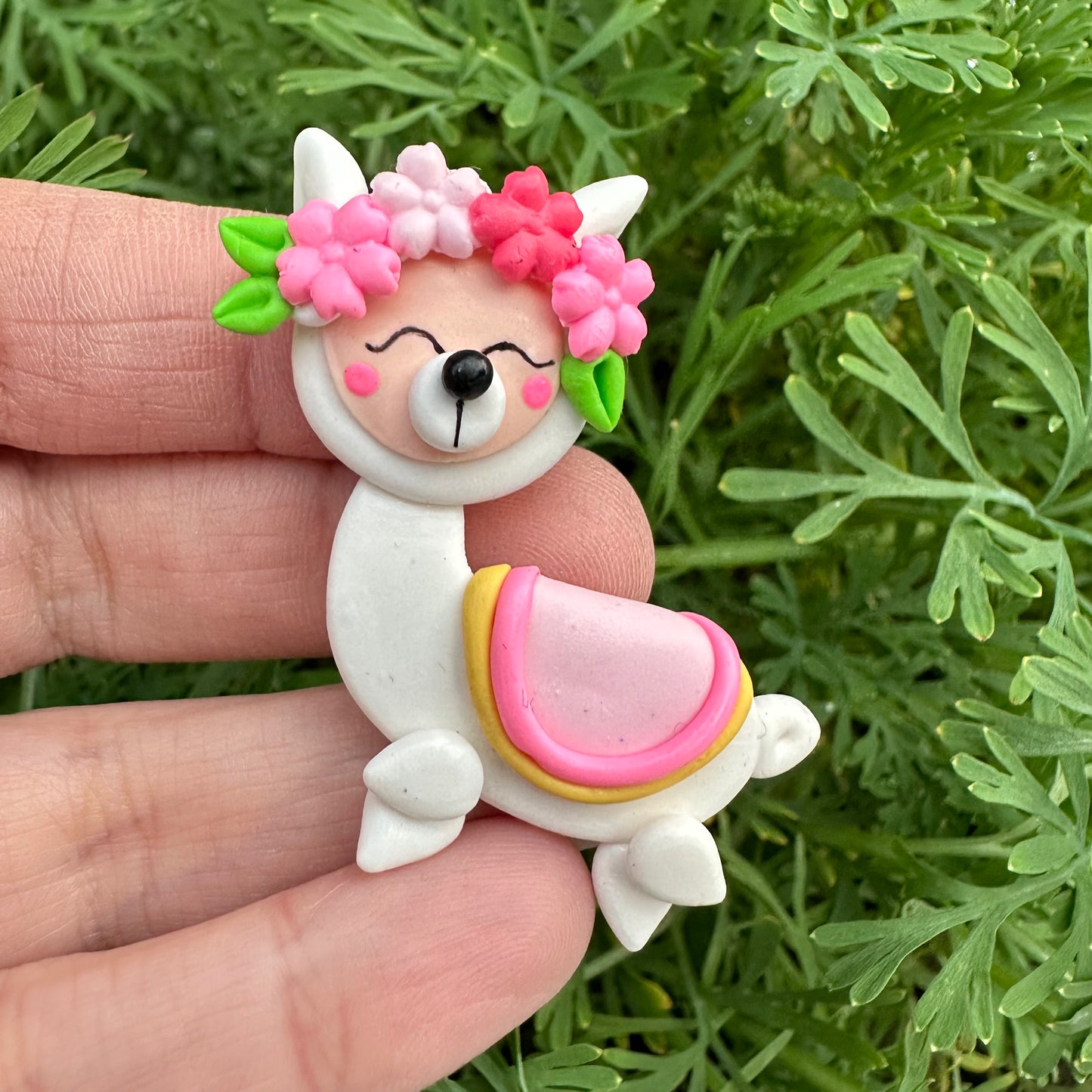 Custom Llama Clay Bow