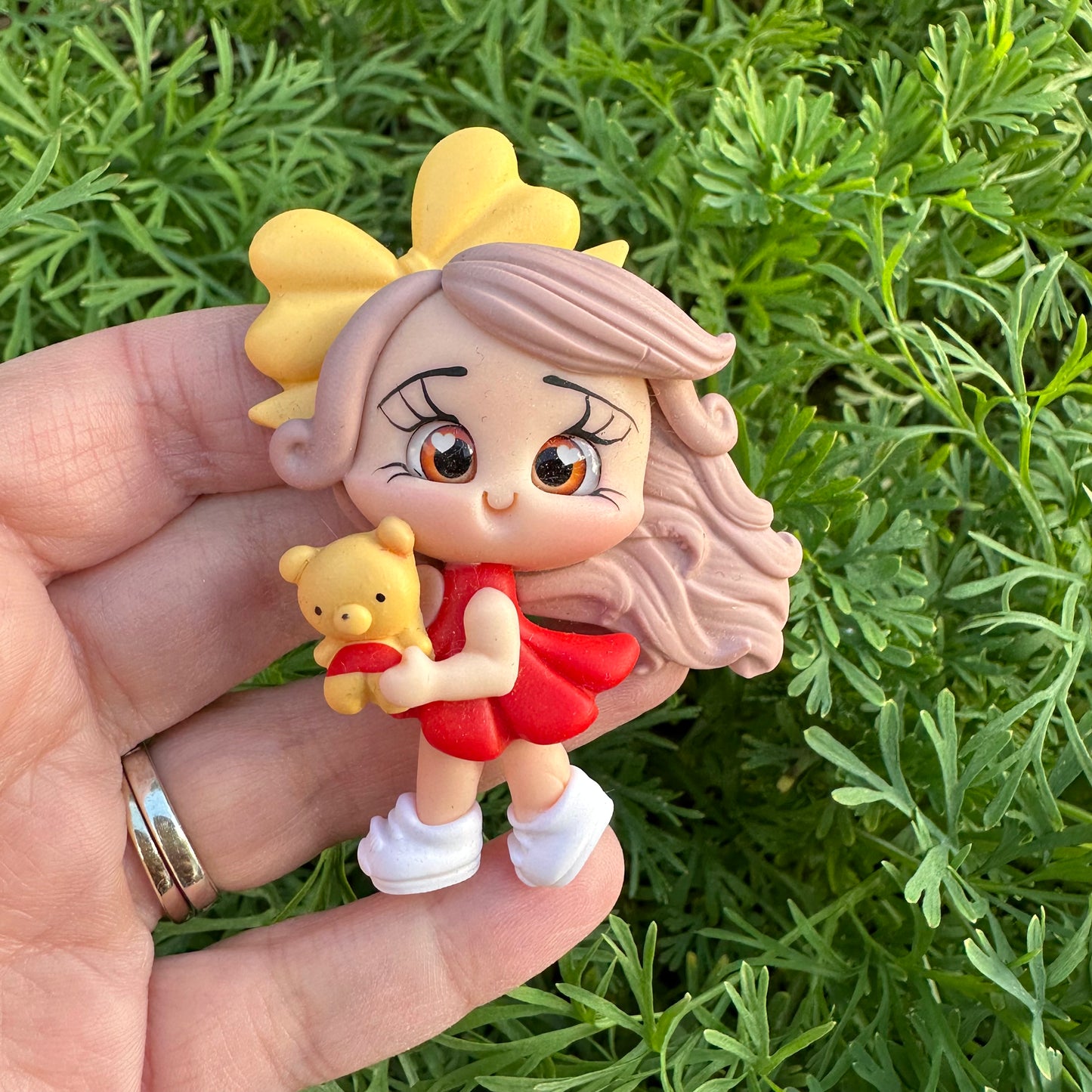 Custom Character Girl Clay Bow