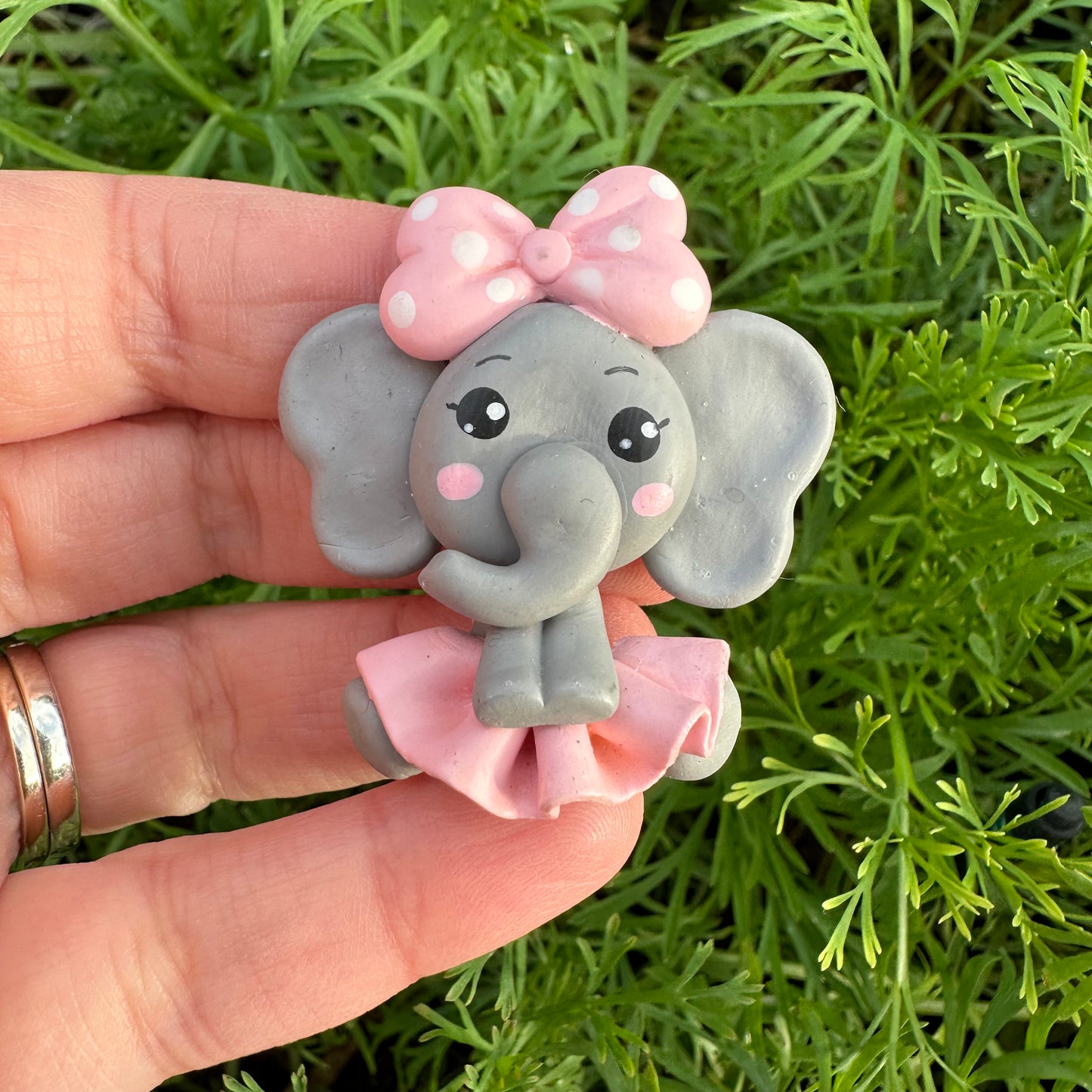 Custom Elephant Clay Bow