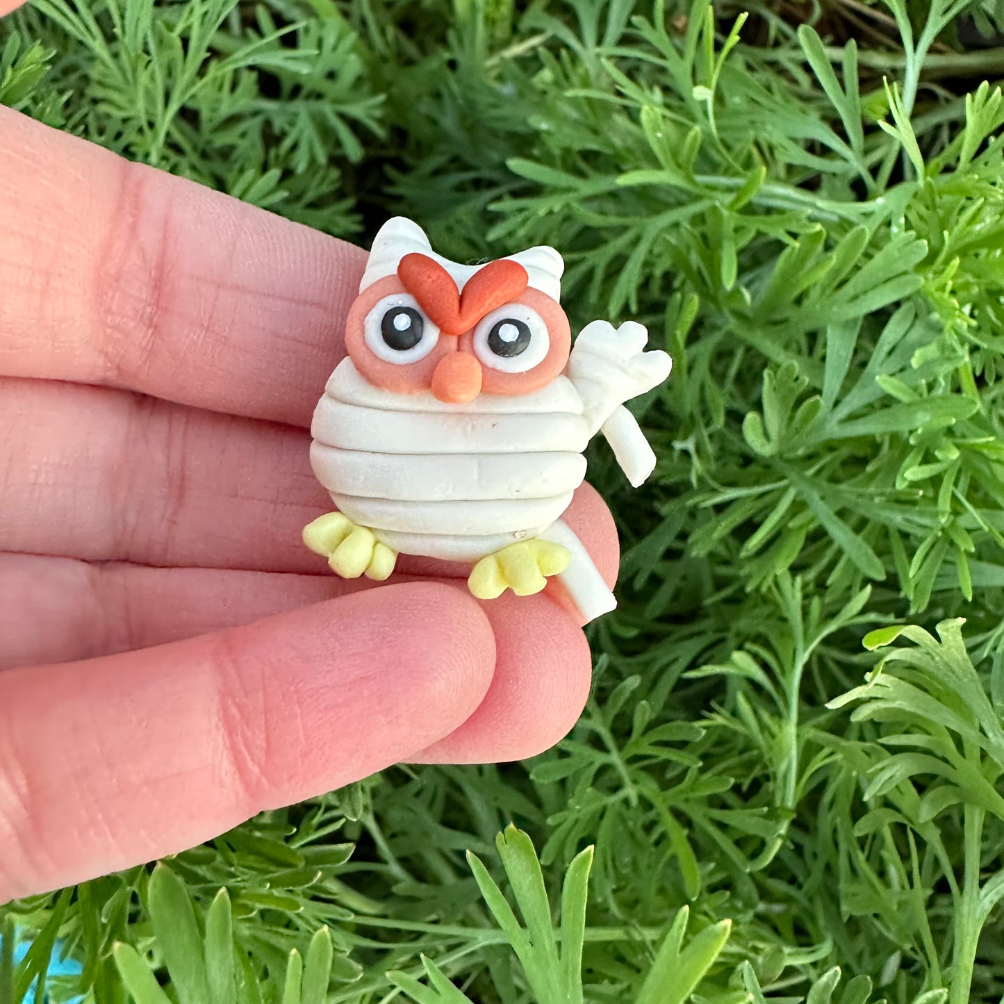 Custom Halloween Clay Bow