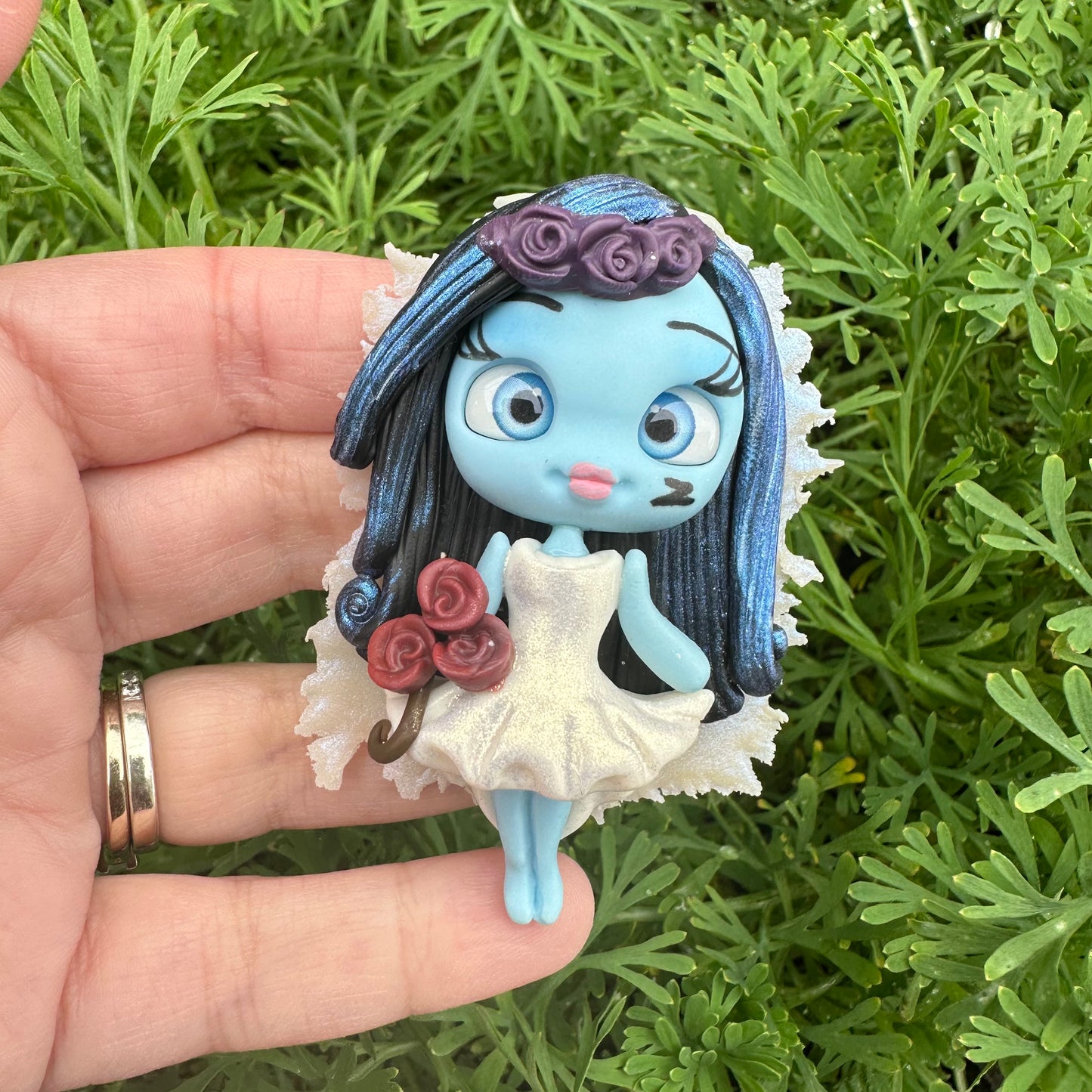 Custom Halloween Clay Bow