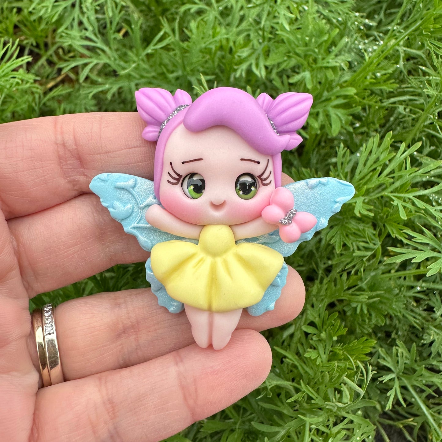 Custom Fairy Clay Bow