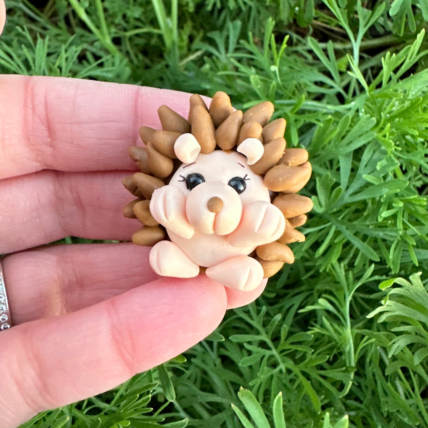 Custom Hedgehog Clay Bow