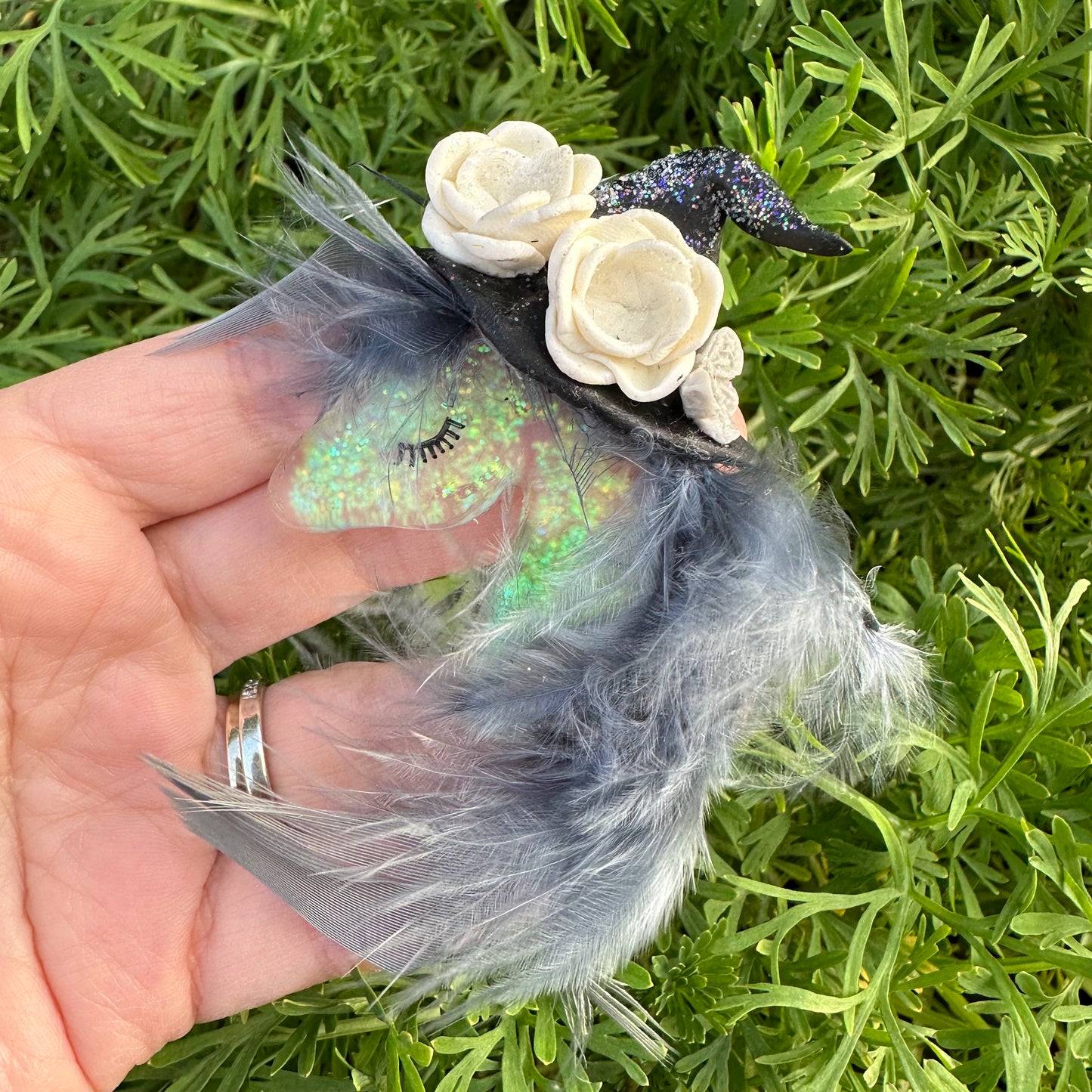 Custom Halloween Clay Bow