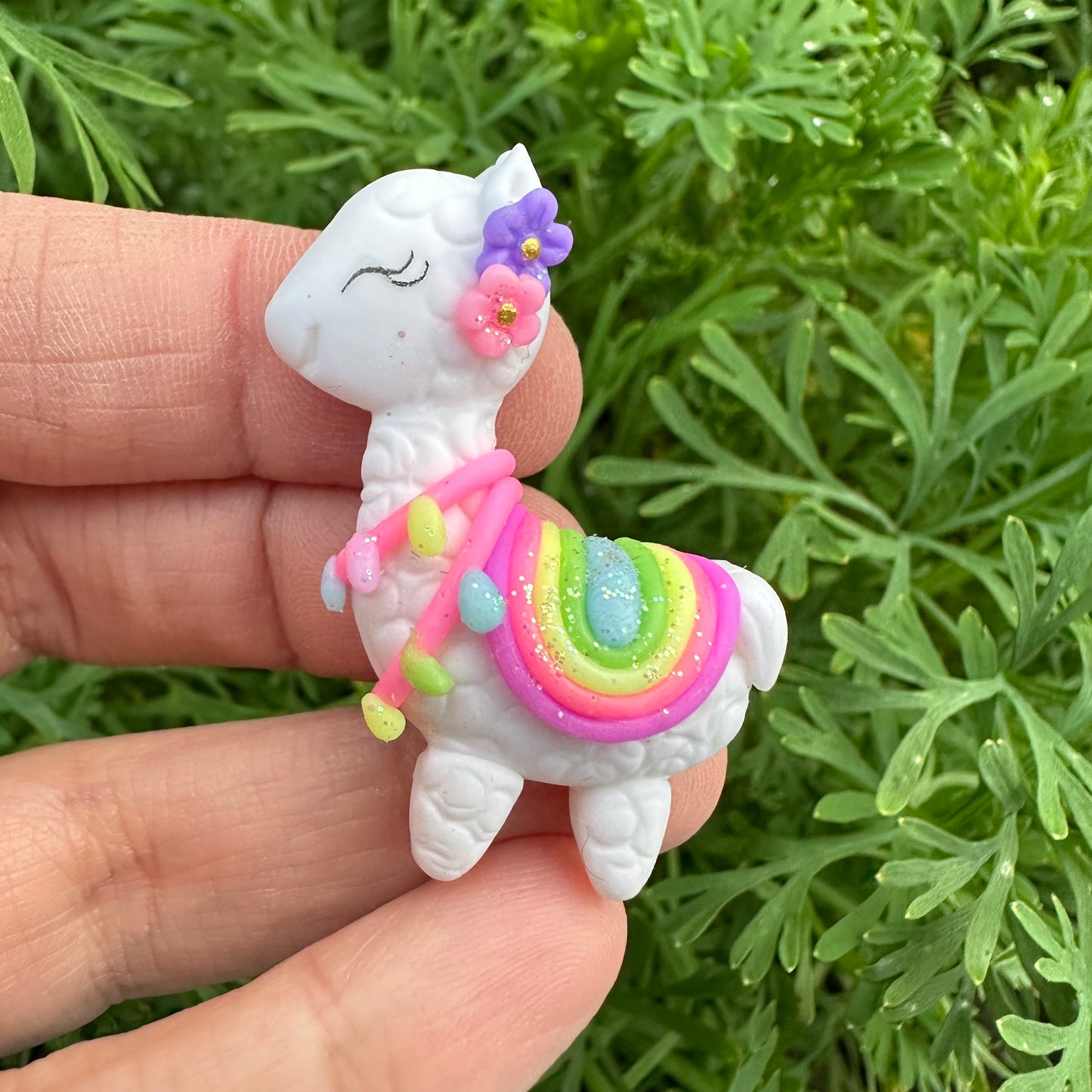 Custom Llama Clay Bow