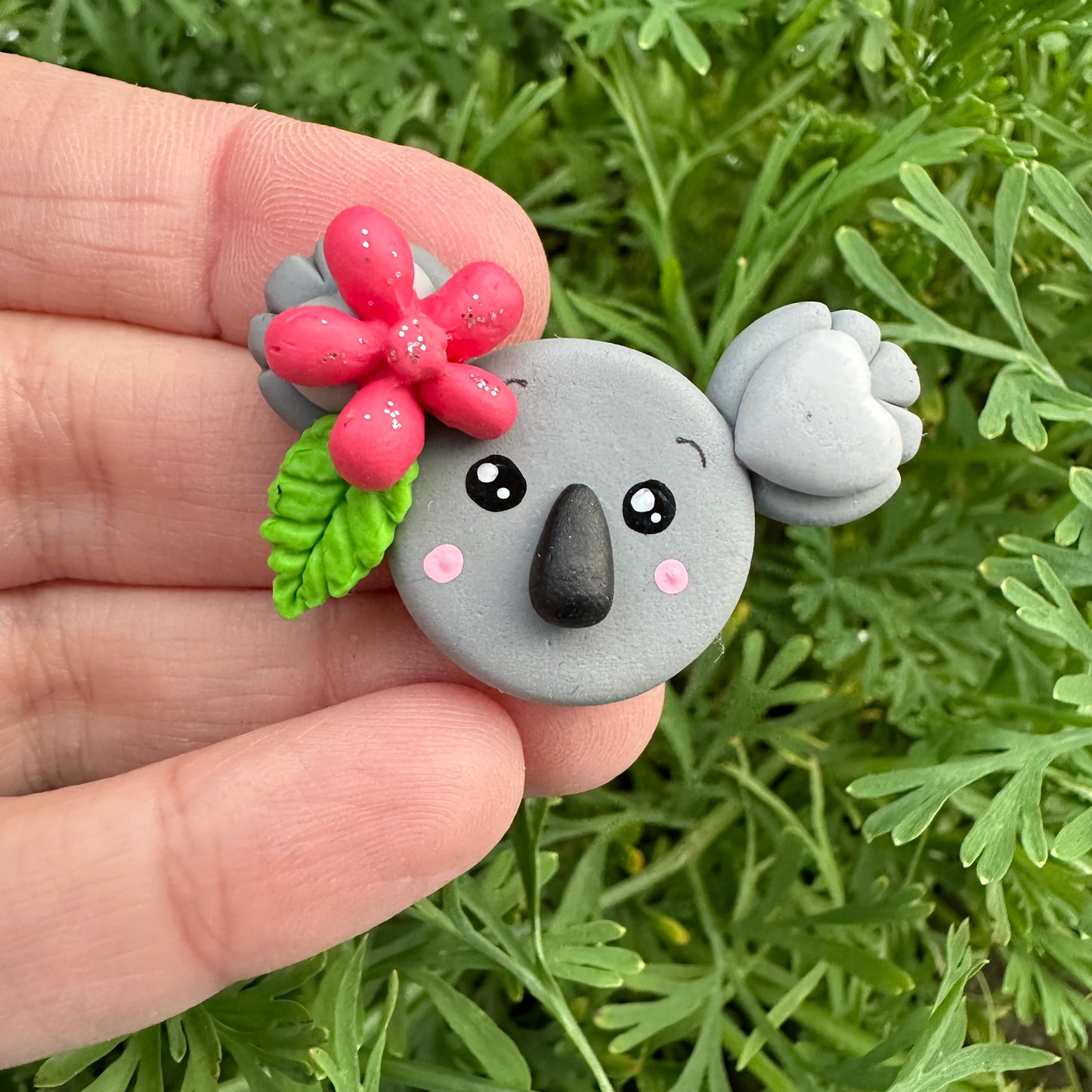 Custom Koala Clay Bow