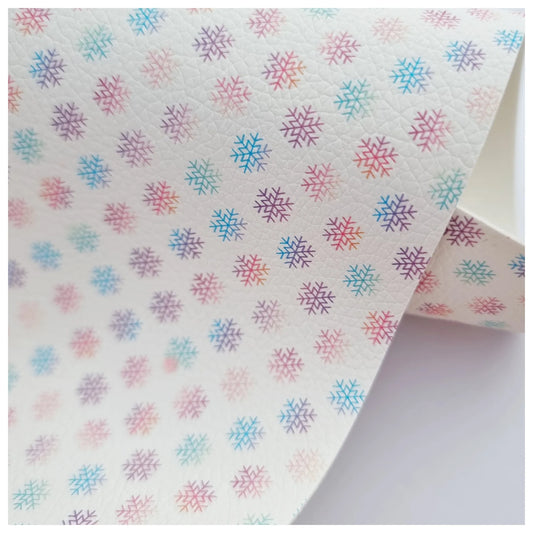 Pastel Snowflakes