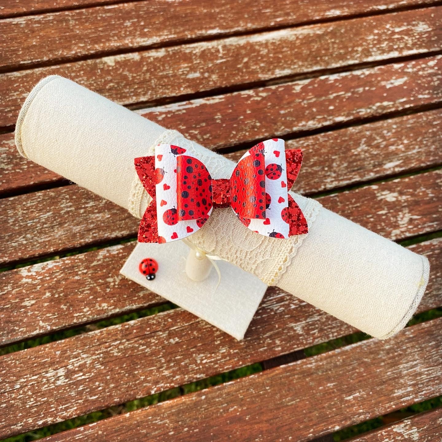 Ladybug Imogen bow
