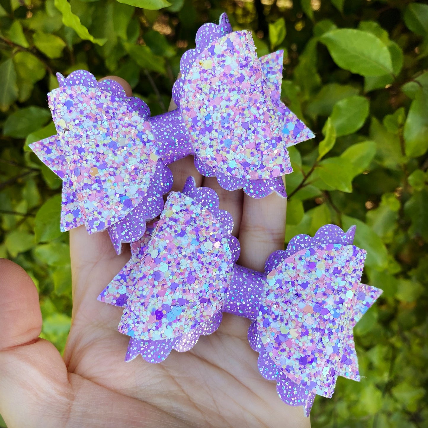 Midi Maria Scalloped bows (each)