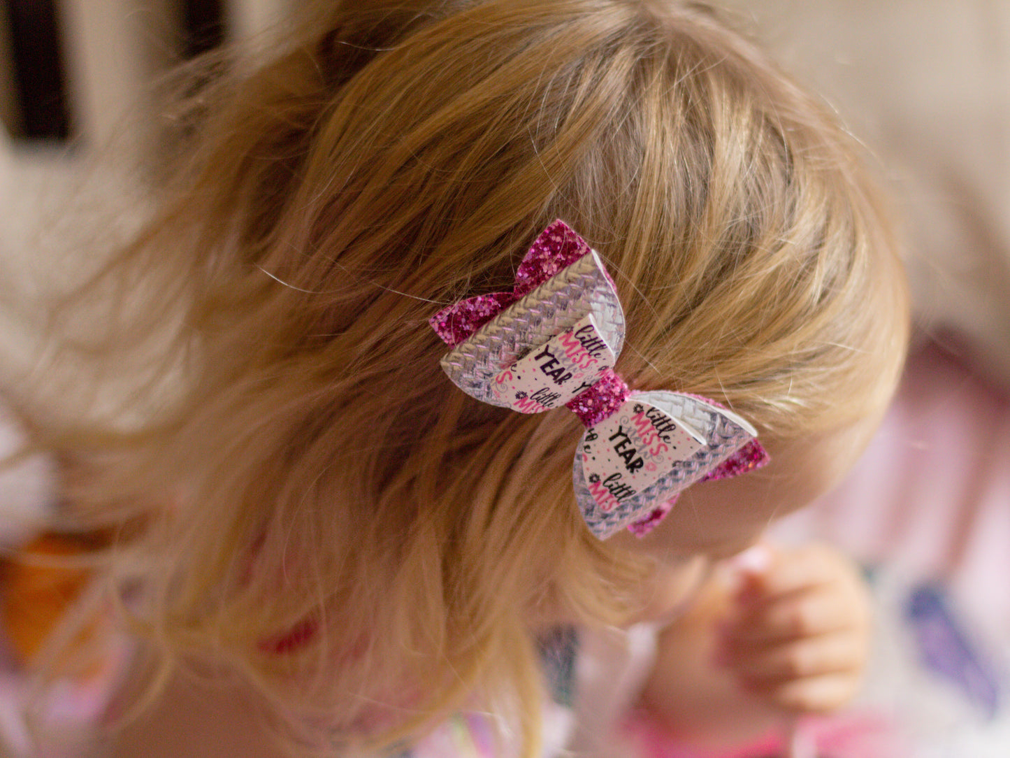 ‘Little Miss New Year’ Bow