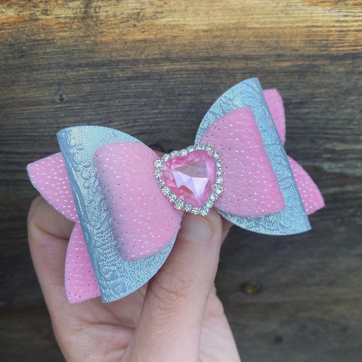 Pink Minky Embellished Imogen