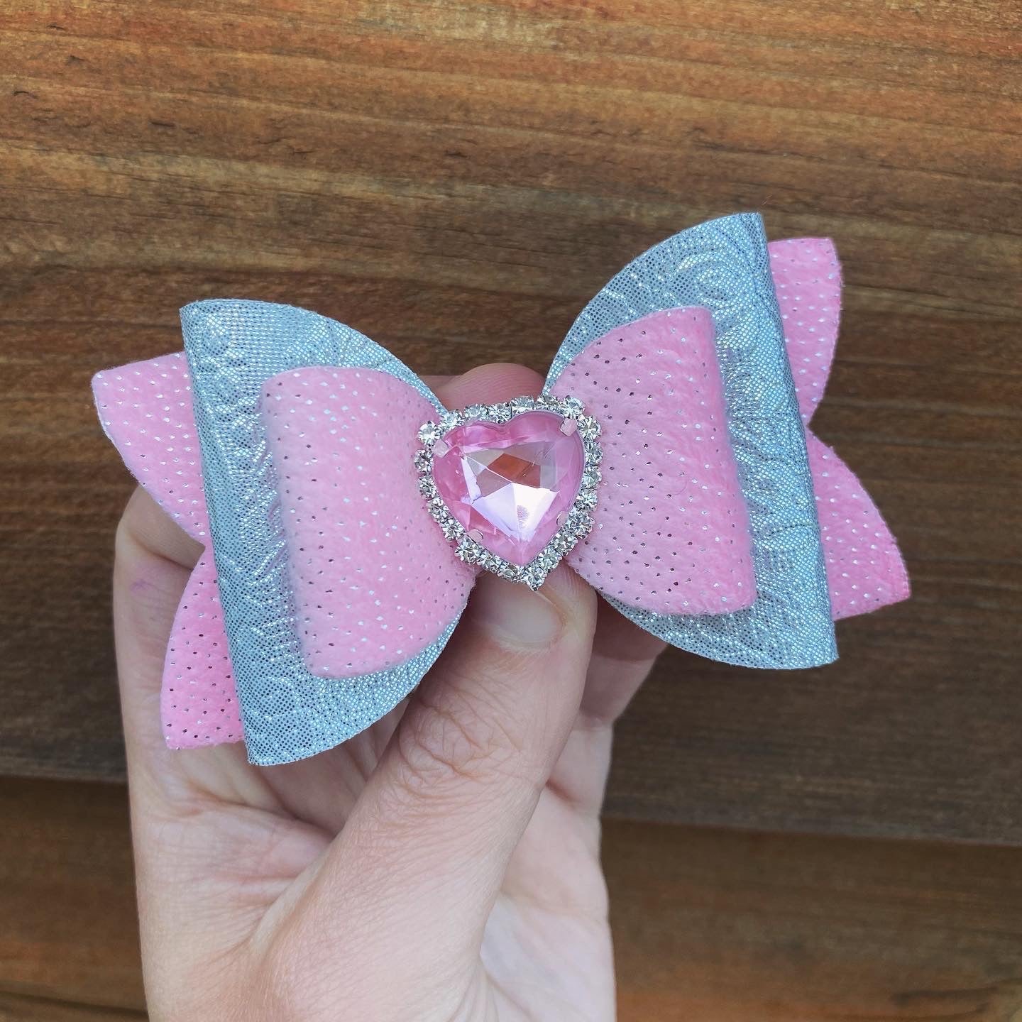 Pink Minky Embellished Imogen