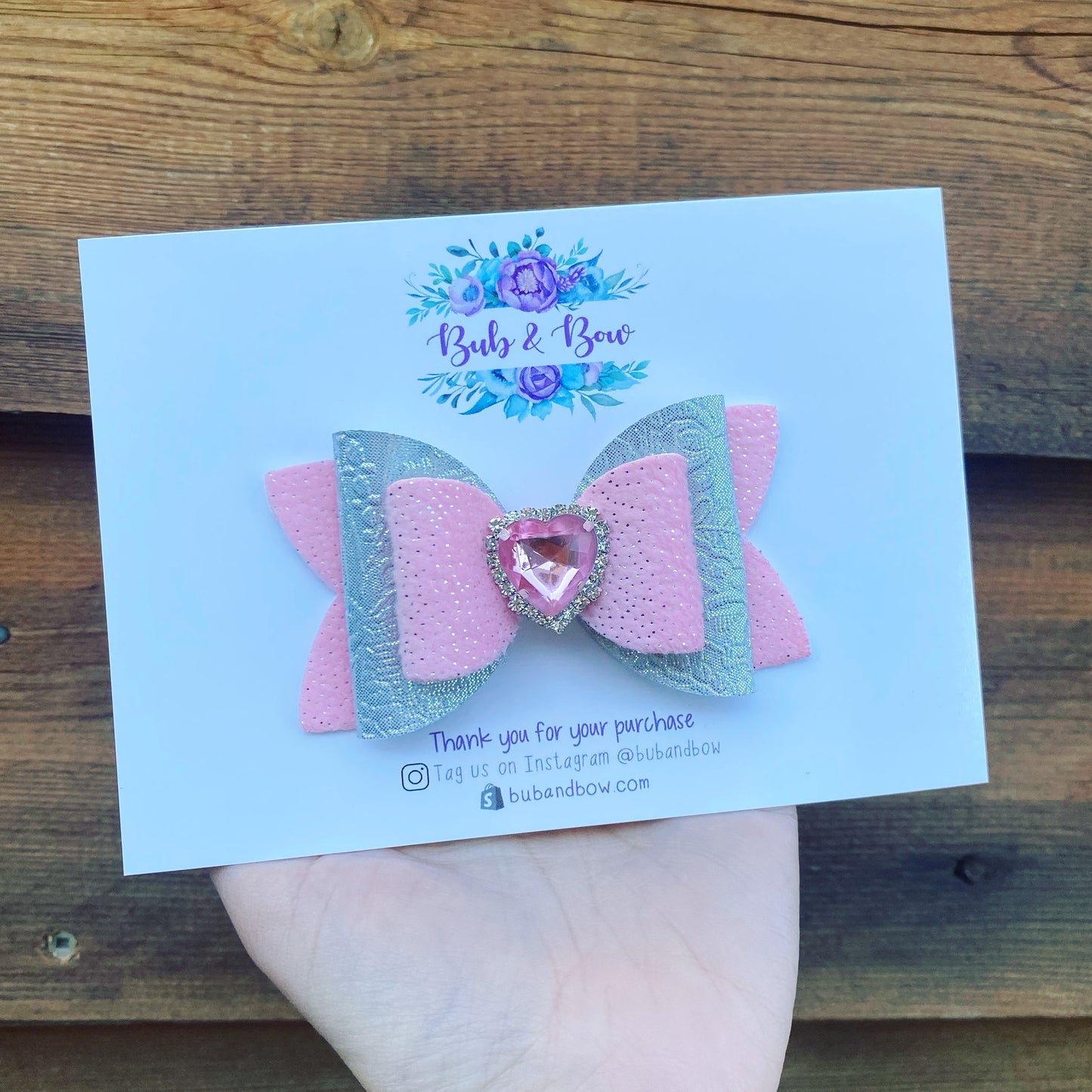 Pink Minky Embellished Imogen