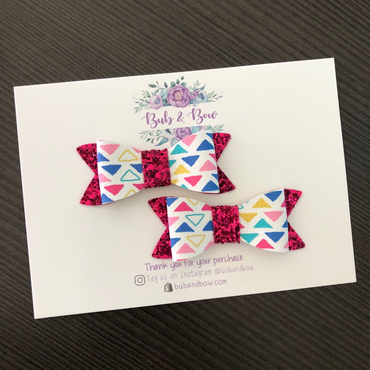 Geometric Classic Piggy Clips