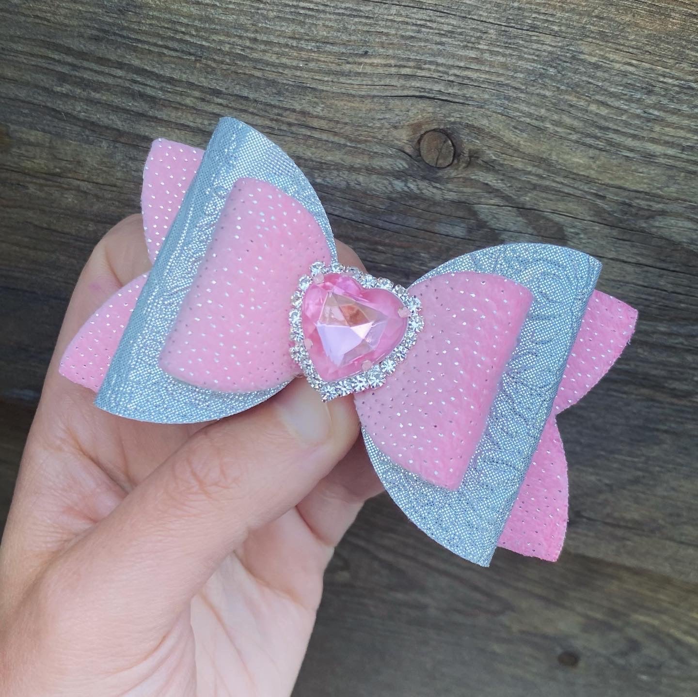 Pink Minky Embellished Imogen
