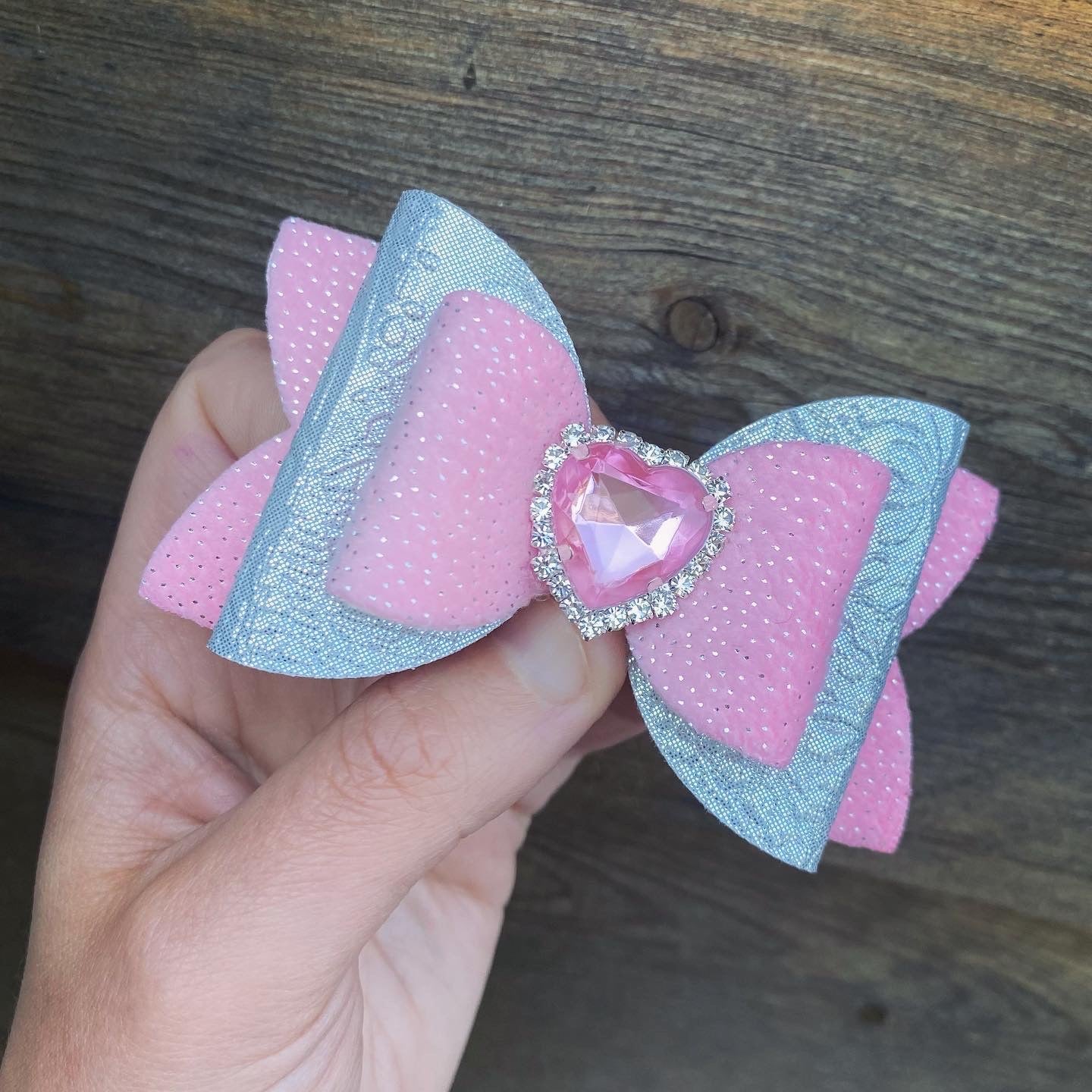 Pink Minky Embellished Imogen
