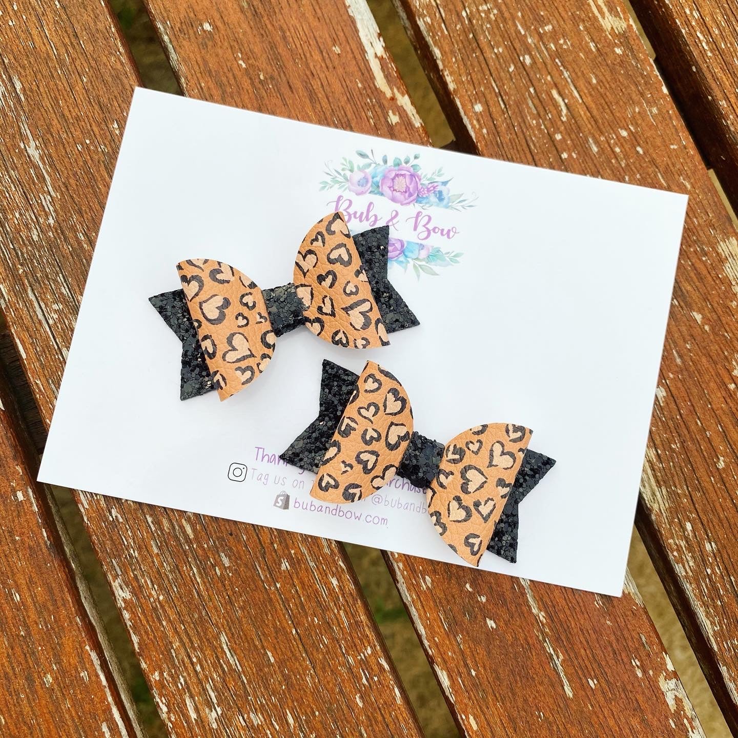 Leopard Heart Baby Dolly piggys