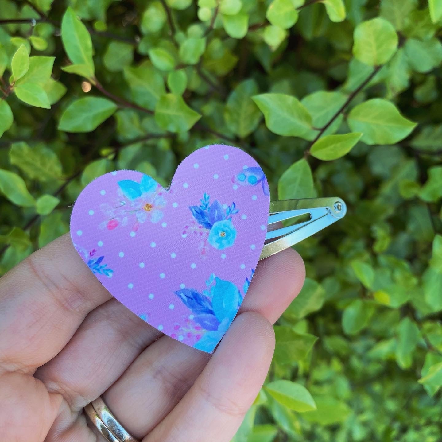 Pink Butterfly Heart