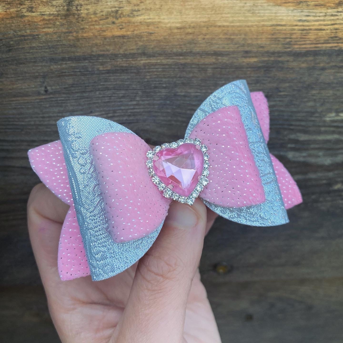 Pink Minky Embellished Imogen