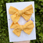 Patterned Pixie Bow Pair