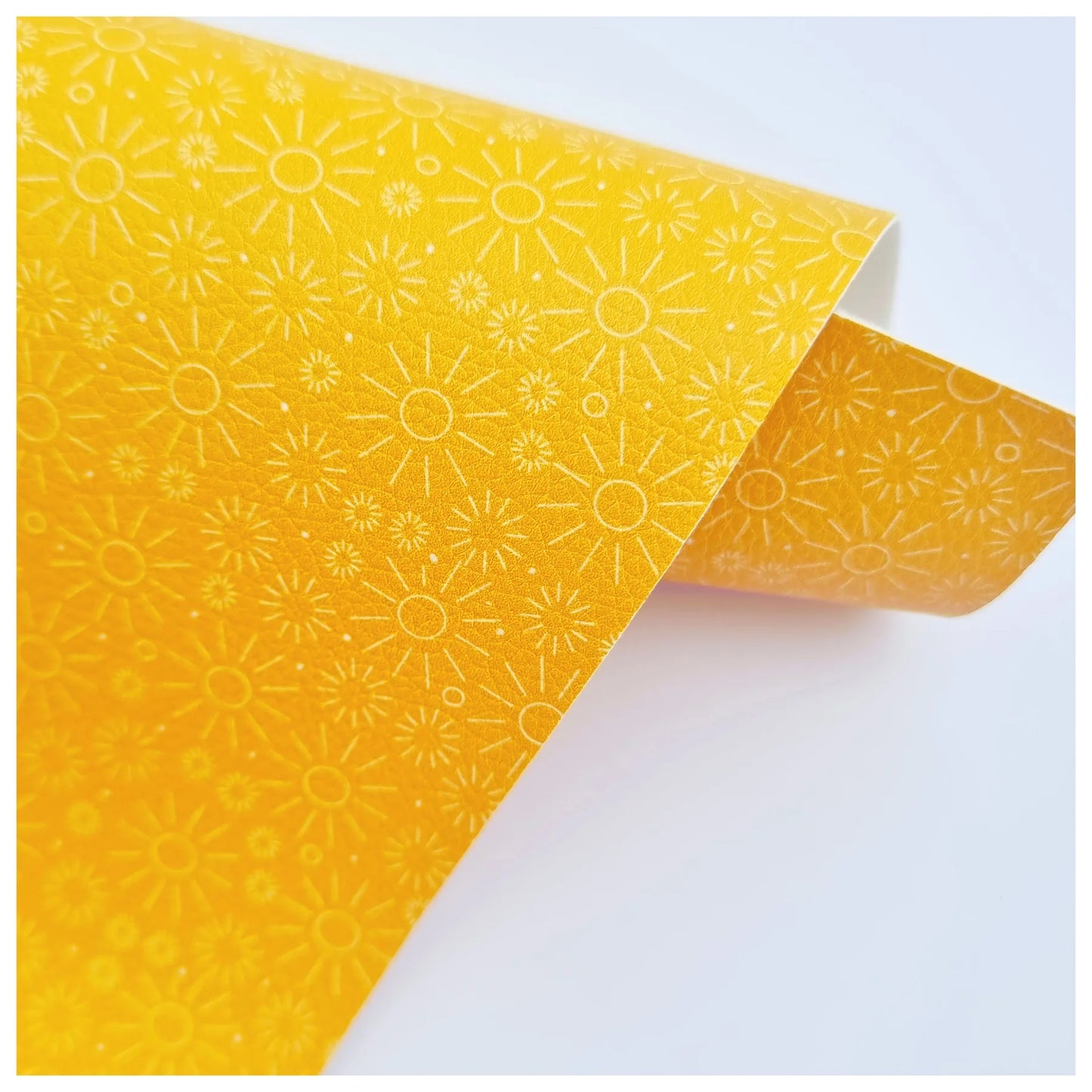 Golden Suns Litchi Leather