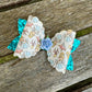 Slipper Princess Scalloped Beauty Bow (9cm)