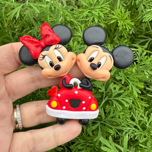 Custom Character Mouse Clay Bow