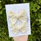 Patterned Pixie Bow Pair