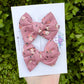 Patterned Pixie Bow Pair