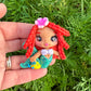 Custom Mermaid Clay Bow