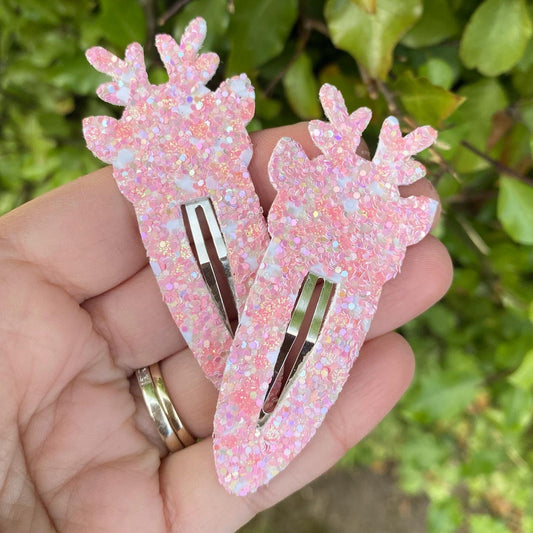 Pink Reindeer Snaps