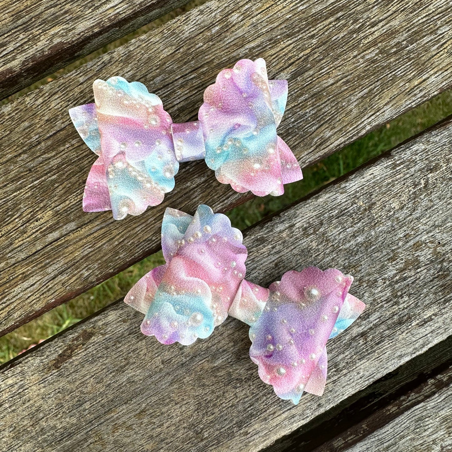 Scalloped Mini Beauty Bow (6.25cm)