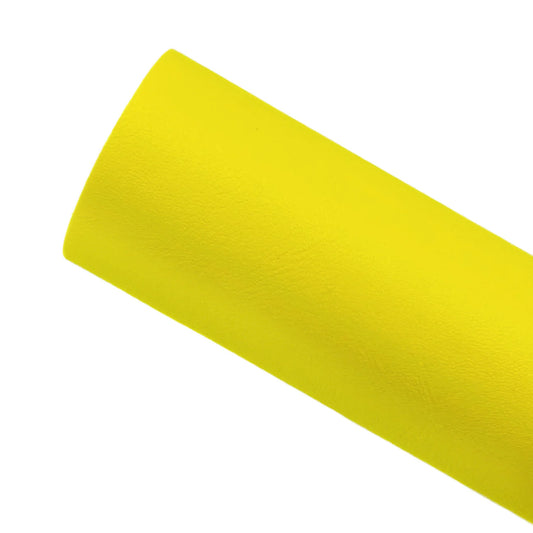 Smooth Yellow Leather