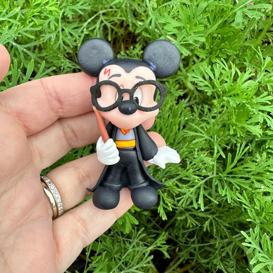 Custom Character Mouse Clay Bow