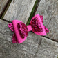 Pink Sparkle Reversed Imogen Bow