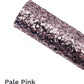 Baby Dolly Bows// Pale Pink Classic Glitter