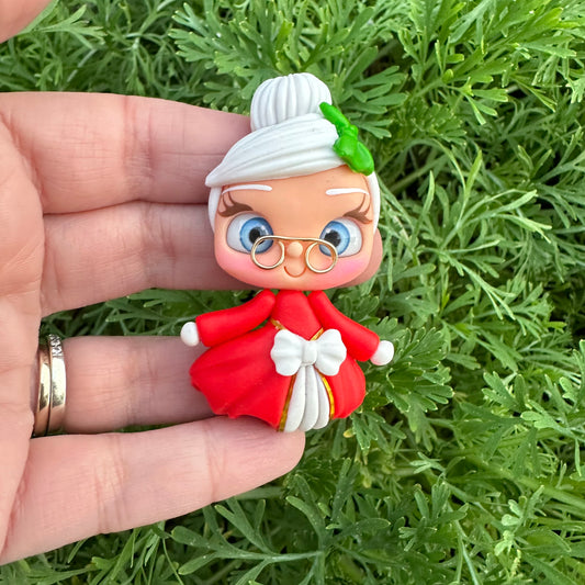 Custom Christmas Clay Bow