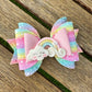 Pastel Rainbow Maria Clay Bow