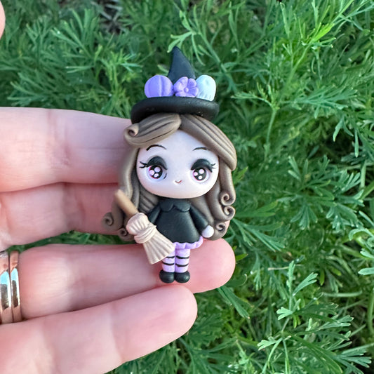 Custom Halloween Clay Bow