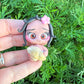 Custom Princess Clay Bow